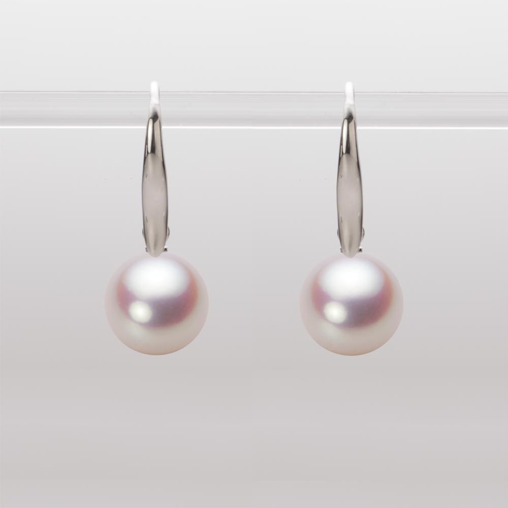 9.0mm アコヤ真珠ピアス