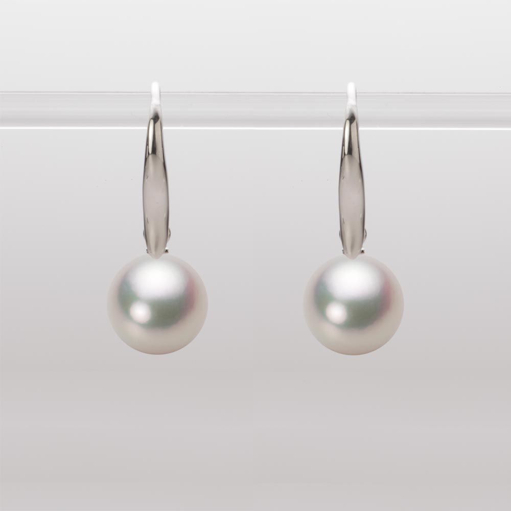 9.0mm アコヤ真珠ピアス