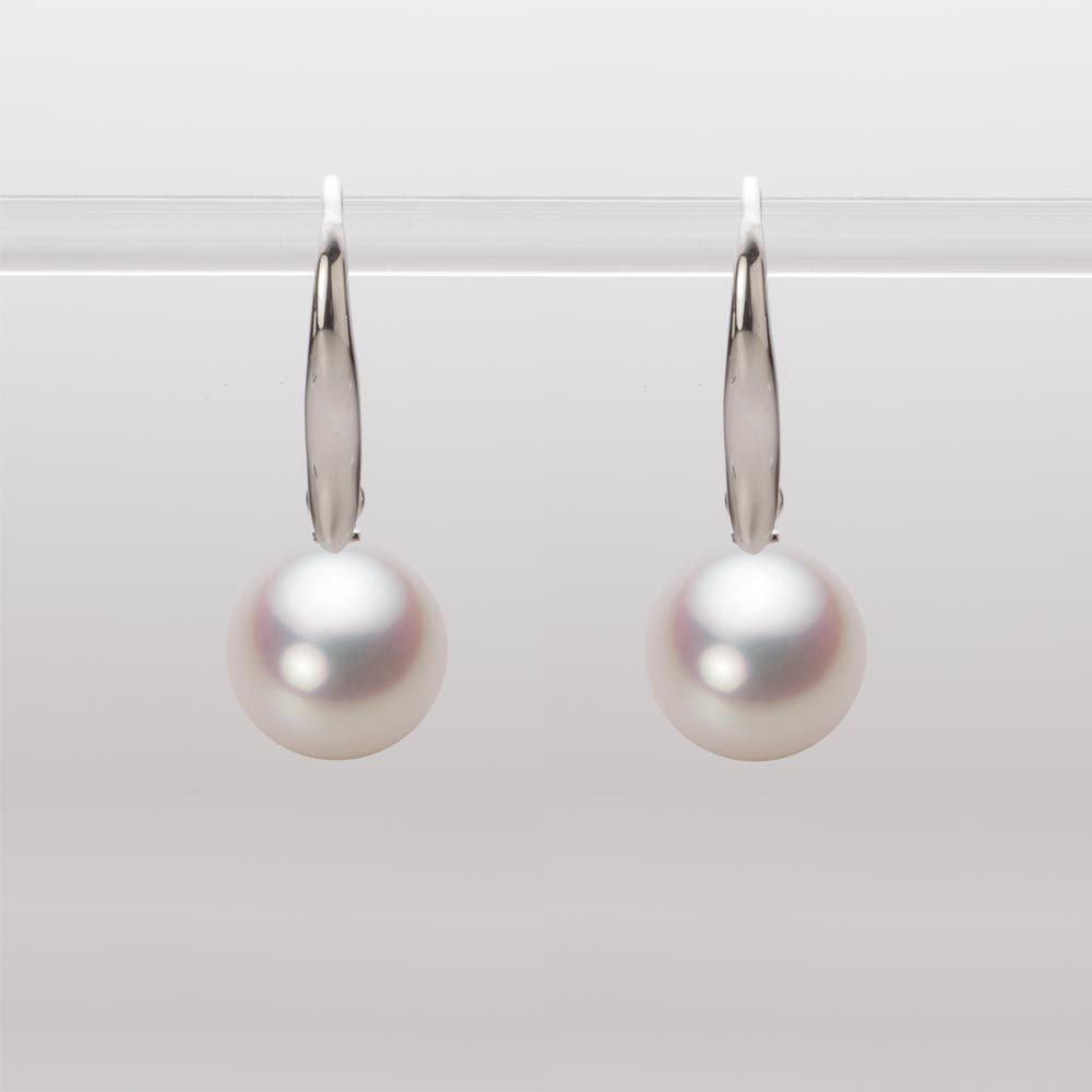 9.0mm アコヤ真珠ピアス