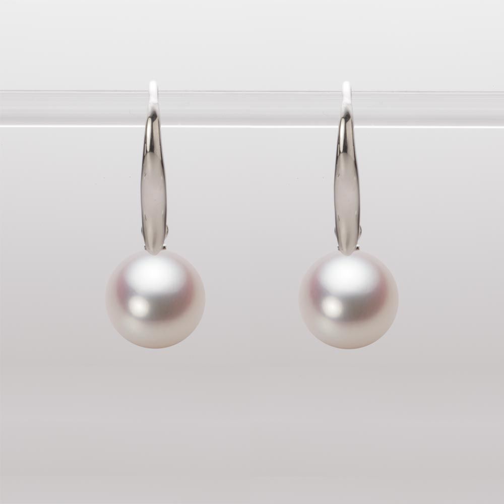 9.0mm アコヤ真珠ピアス