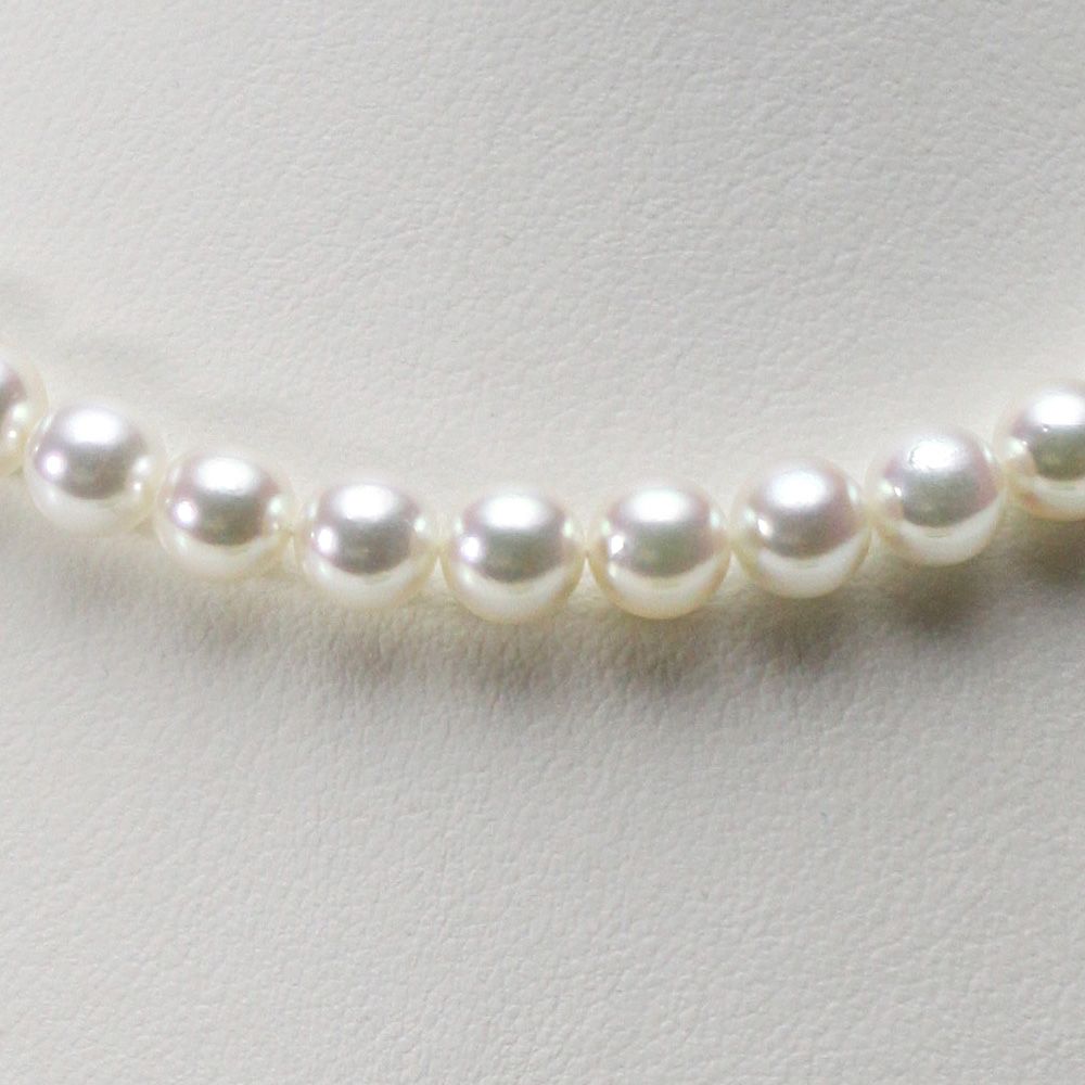 7.5mm アコヤ真珠ネックレス （ナチュラルホワイト）