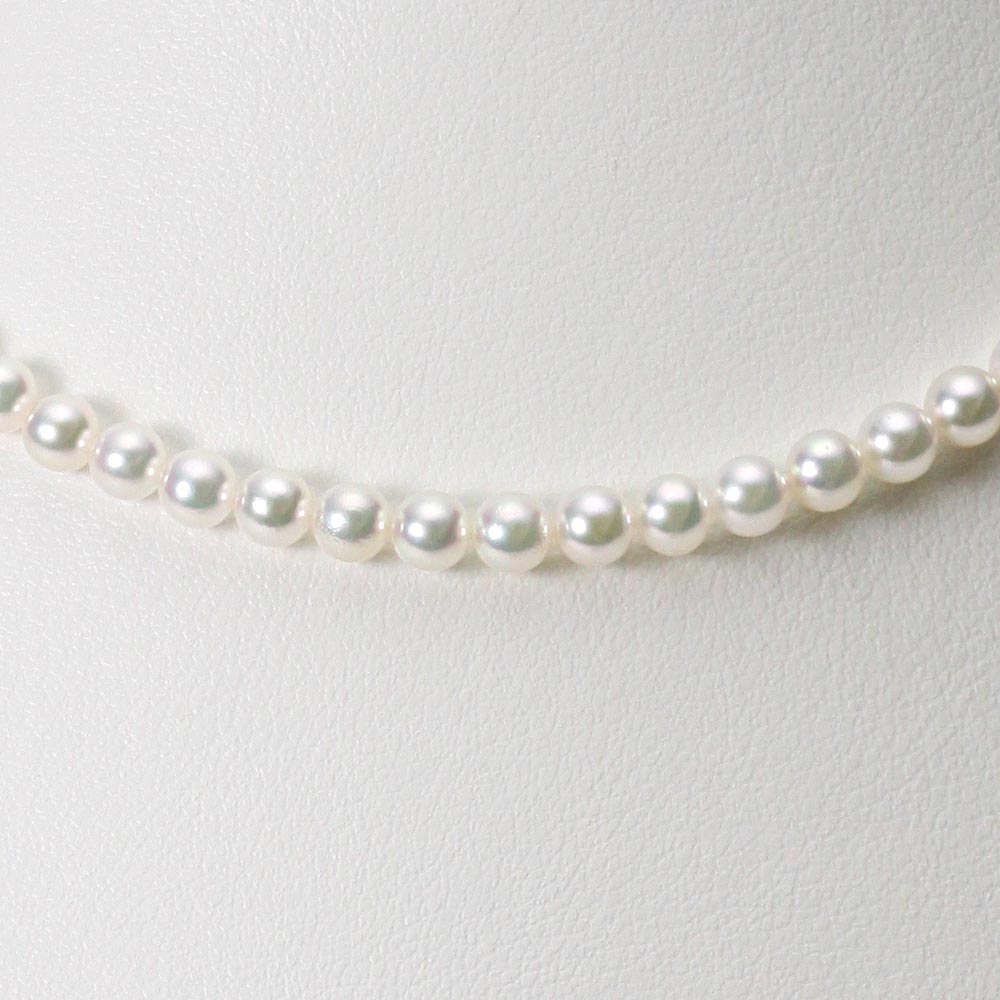 ホワイトピンク（マリン）の4.5mm ベビーパール・アコヤ真珠ネックレスが再入荷しました