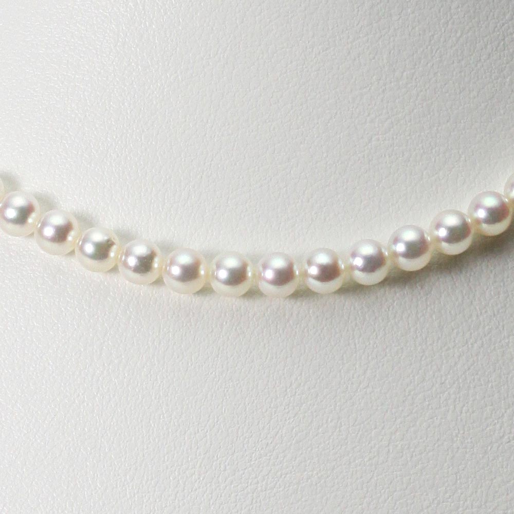 ホワイトピンク（ロゼ）の5.0mm ベビーパール・アコヤ真珠ネックレスが再入荷しました