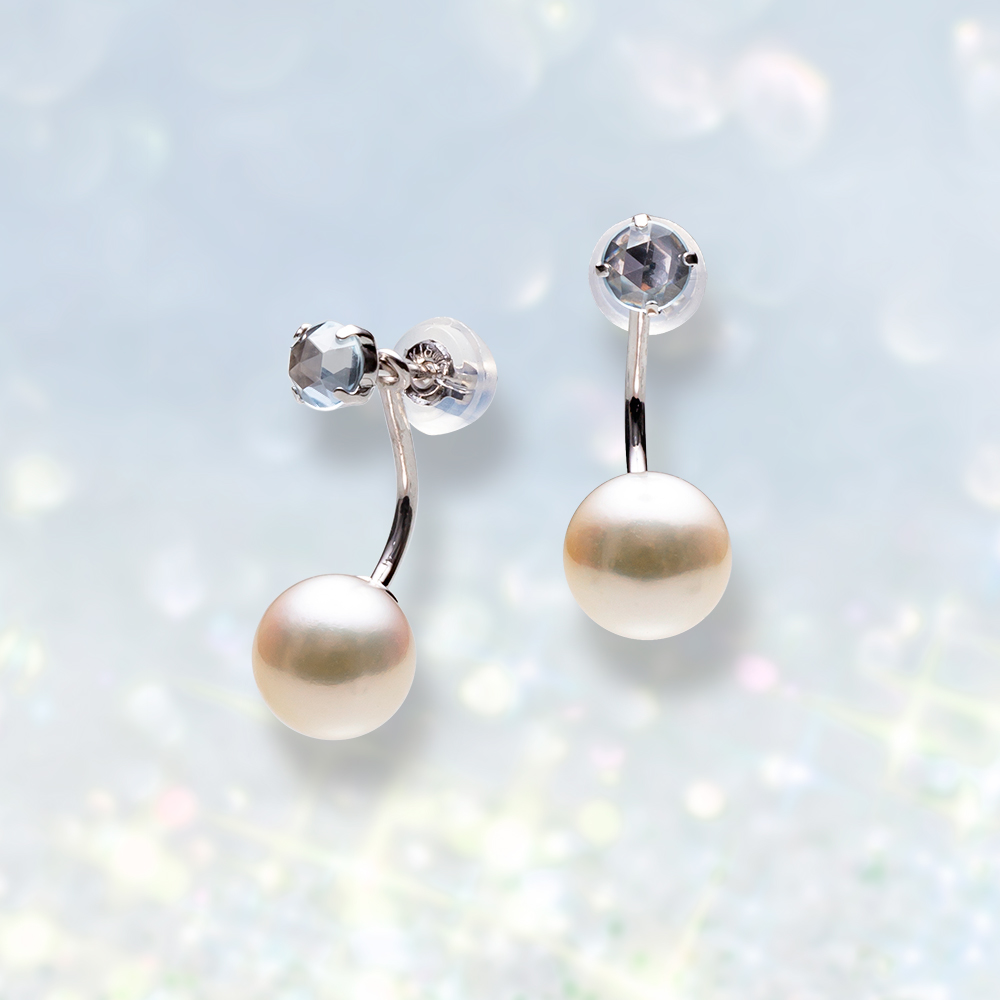 Floaty パールピアス（ブルートパーズ）が再入荷しました